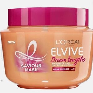 L'Oreal Elvive Dream Lengths Hair Mask - Pink and Orange
